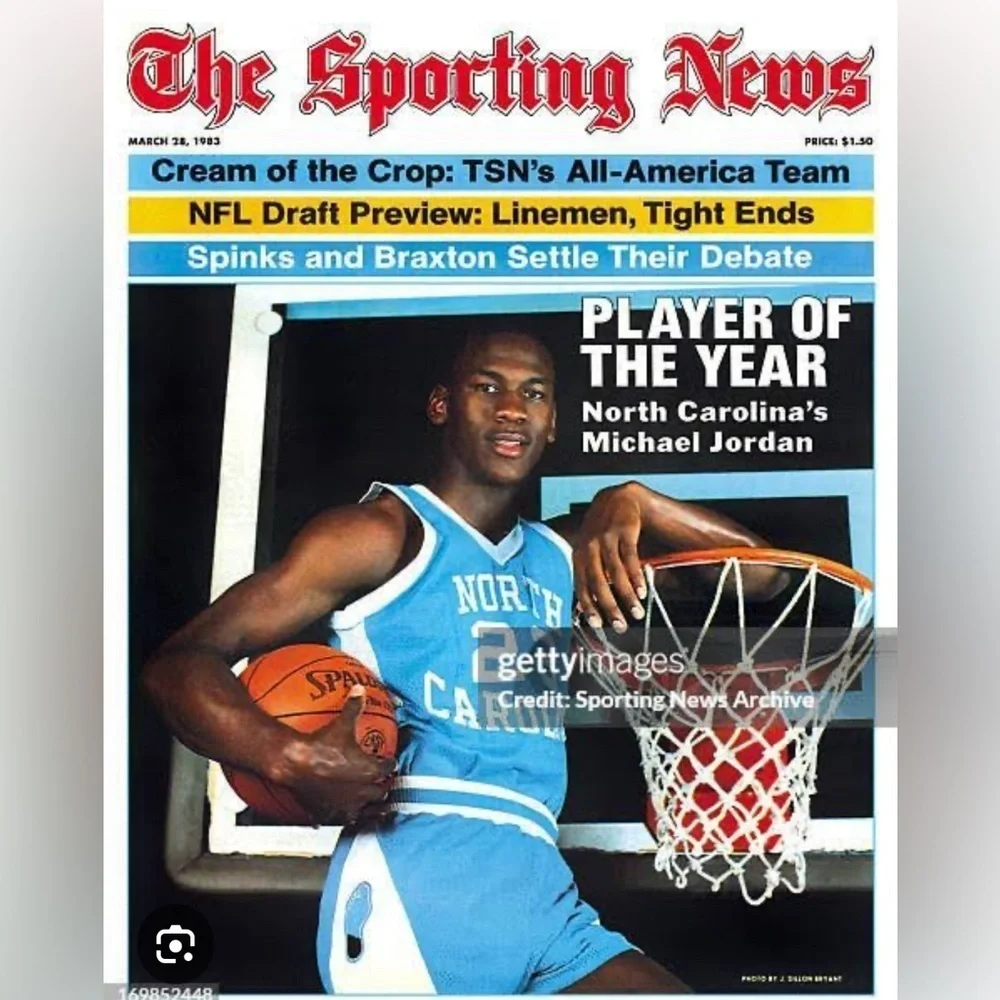 Michael Jordan North Carolina Tar Heels Jordan Nike Elite Basketball Jersey